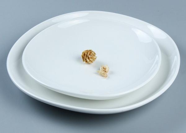chip resistant 16 Pieces Plates Bowl Cup White Ceramic Dinnerware Sets