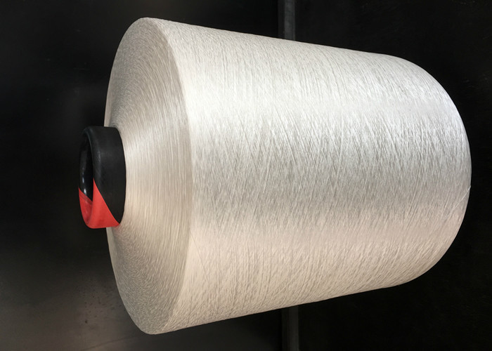 AA Grade Raw White Polyester DTY Yarn 100D / 144F SIM S + Z Used In Circular Machine