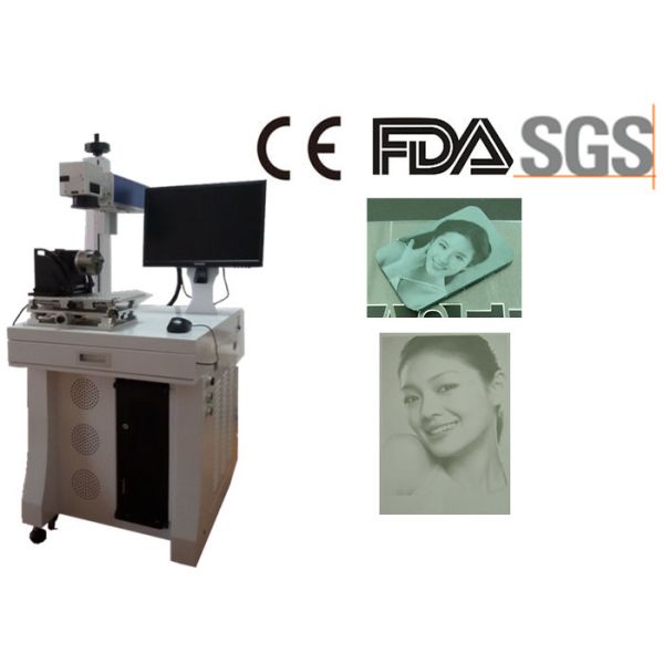 Машина Райкус маркировки лазера кода ХС кнопки крышки телефона мини или контролируемое опционное ИПГ