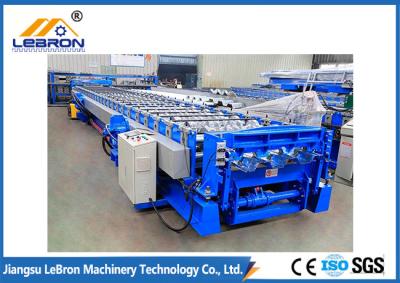 29.5kW Floor Deck Roll Forming Machine , Galvanized Steel Deck Forming Machine