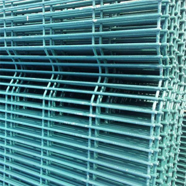 Steel 358 High Security Fence Anti Climb PVC Coated