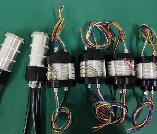 500VAC/VDC Electrical Slip Ring 200A Large Current In 5 Circuits And 1 Circuit