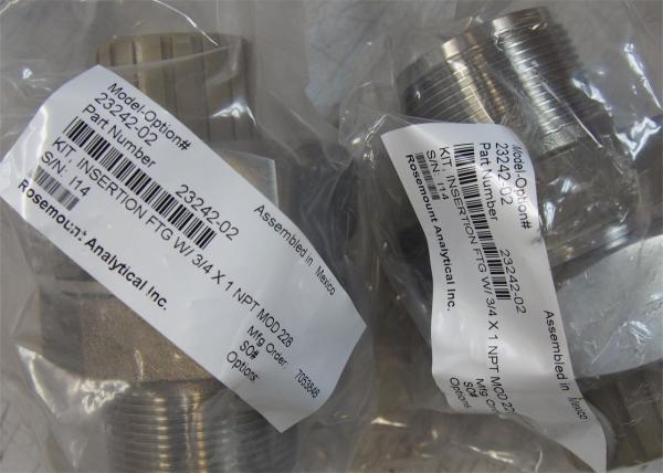 0.8oz Rosemount 23242-02 Mounting Adapter  1 X 0.75in 1.5in Insertion