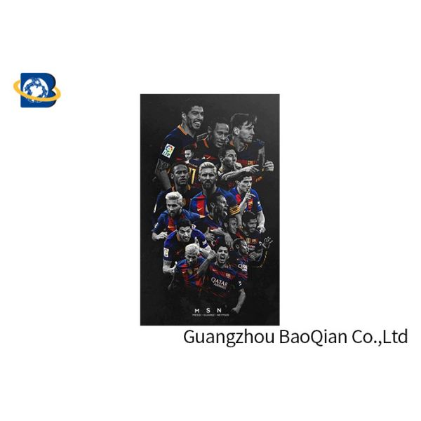 Высокий плакат 3Д линзовидный, плакат определения звезды футбола 3 габаритный