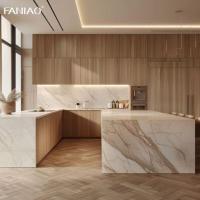 Armoires de cuisine blanches modernes haut de gamme