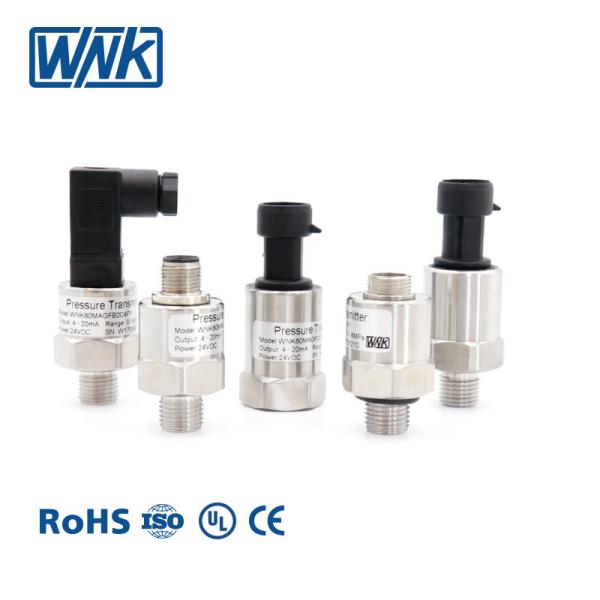 WNK Water Level Pressure Sensor , 60 bar Gauge Pressure Transmitter