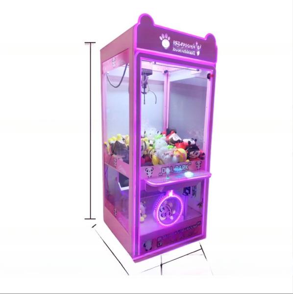 Dreamland design arcade toy crane machine cash system control claw vending gift machine for sale