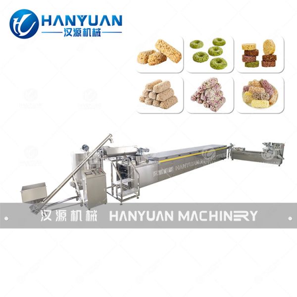 Automated Oatmeal Chocolate Production Line 300kg/H-400kg/H High Capacity