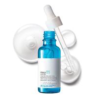 Sérum chaud d'acide hyaluronique de marque de distributeur de vente pour le visage, avec la vitamine B5, anti-vieillissement