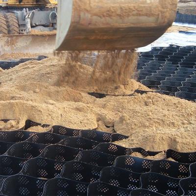 Honeycomb HDPE Plastic Geocell For Slope Protection Gravel Stabiliser Grid 50mm 100mm