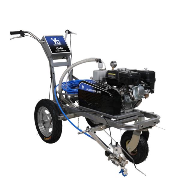 ISO Road Marking Machine Cold Paint Line Driver Traffic Line Paint Machine