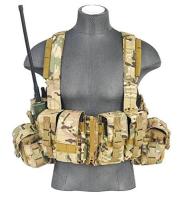 Couleur de camouflage du système MOLLE de gilet tactique de combat léger