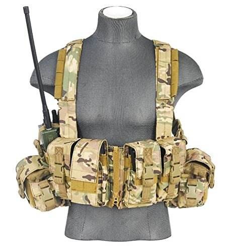 Облегченный боевой тактический жилет MOLLE System Camouflage Color