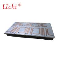 Invertisseur photovoltaïque usiné à la commande numérique à haute puissance Radiateur extrudé en aluminium ou à la pelle Pipe enterrée pour refroidissement au laser