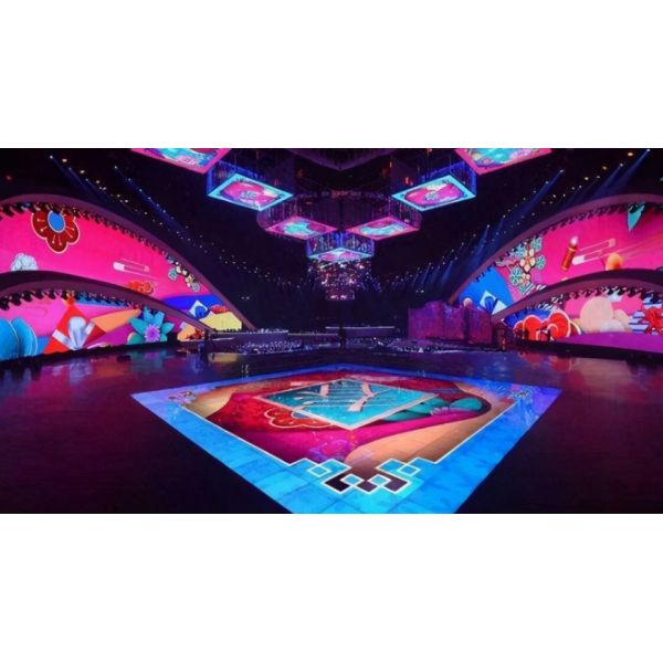 Smooth Visual Performance, Customized LED Display 200W/Sqm 3.91mm Pixel Pitch