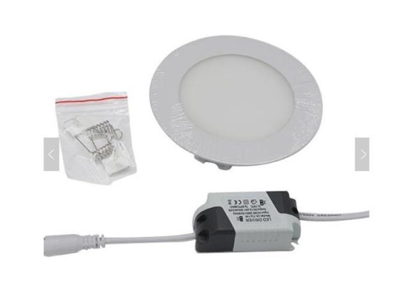 High Brightness Led Slim Panel Light 15w 1200lm No Dark Area 3 Years Warranty
