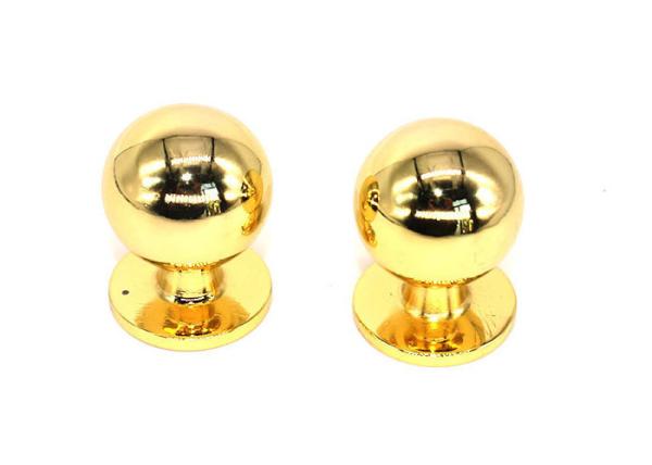 Pressure Die Casting Parts Custom Plating Gold Color Zinc Alloy Closet Drawer Pulls