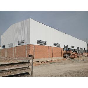 Fast Construction PEB Steel Structure Factory , Commercial Large Span Steel Buildings
