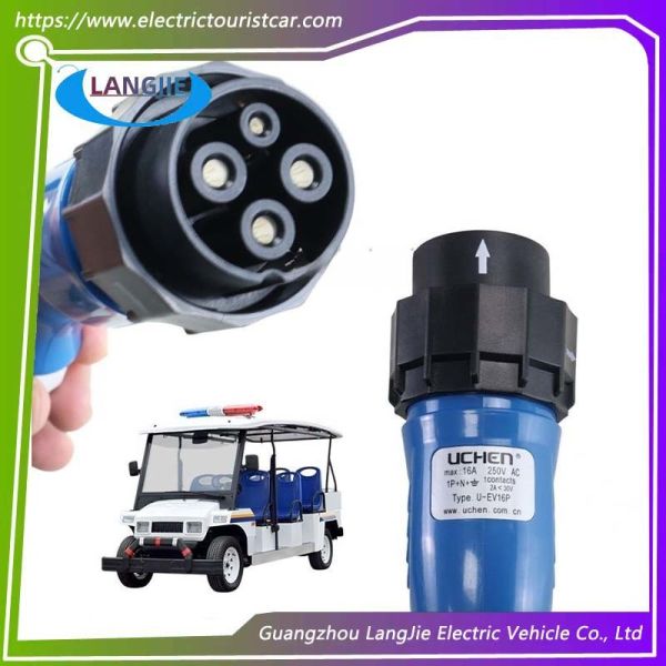 Golf Cart EXCAR Charging Socket, Electric Bike Charging Gun 220V