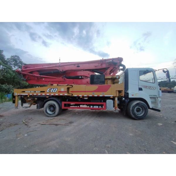 Usado SYM5230THB caminhão de bomba de concreto 39m 2020 ano bom aspecto equipamento pesado