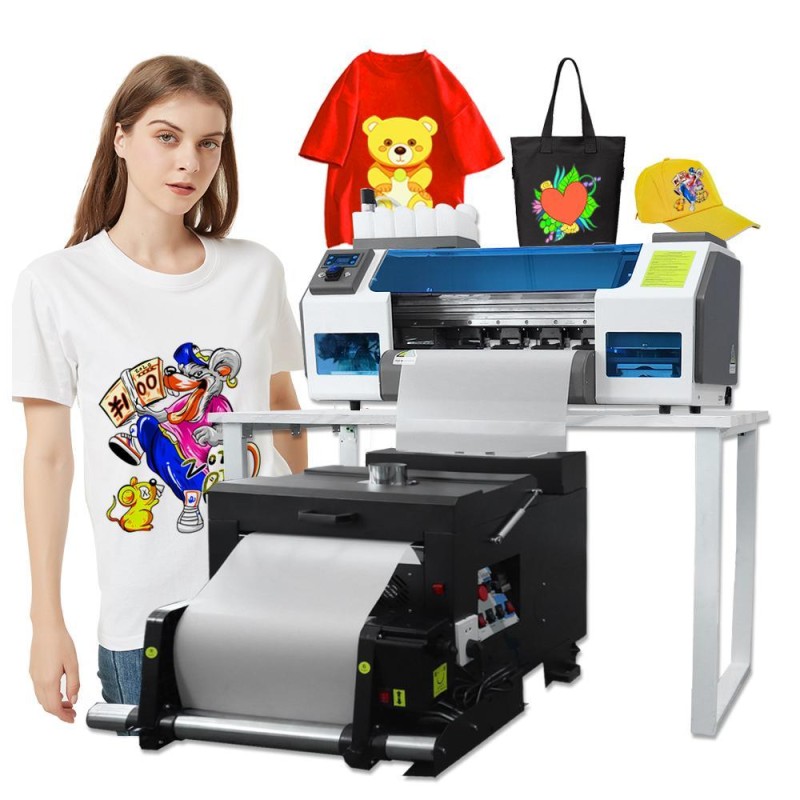 Multi Color Automatic DTF Printer Safety Protection With Precise Temperature Control