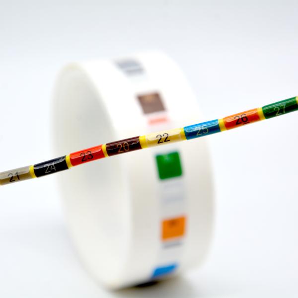 Custom Cable Labels for Industrial Use High-Temperature Waterproof
