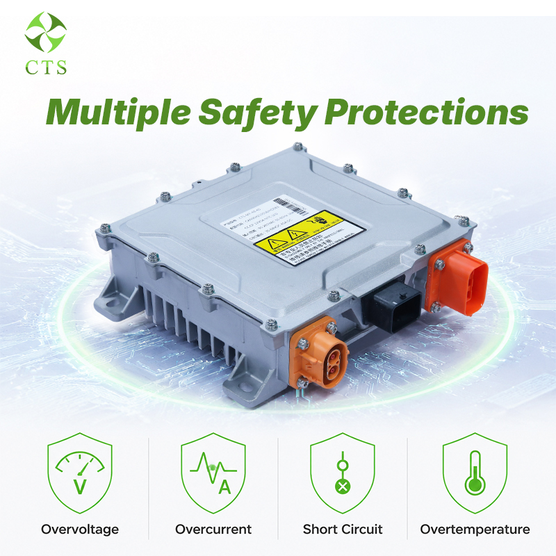Water Cooling 3.3kW 6.6kW 20kW Liquid Cooled OBC On-Board Charger for Electric Car & Boat