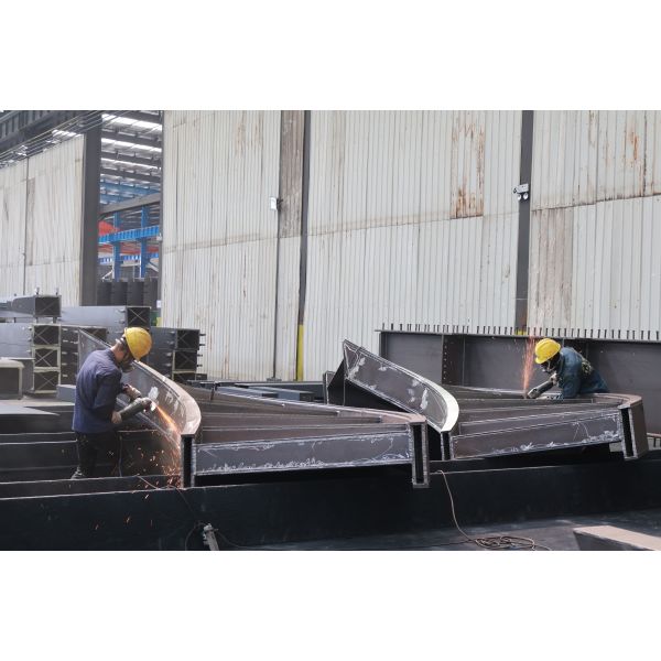 Industrial Prefabricated Steel Warehouse Boiler Metal Structure