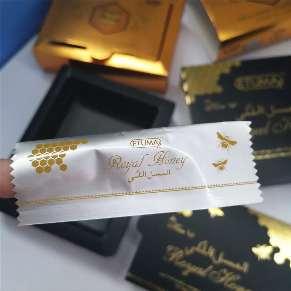 Саше меда 100% пчела естественного упаковывая превращать в желе травяной полиэтиленовый пакет