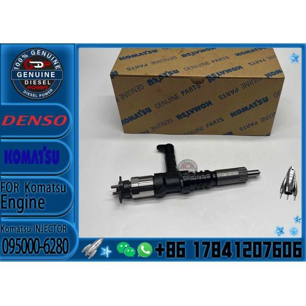 Экскаватор Huida 12V140E-3 Инжектор топлива для двигателя 095000-6280 6219-11-3100 с запасом
