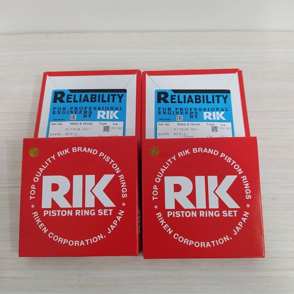 Кольцо поршеня Японии RIK 6D31 4D31 для набора Мицубиси отстраиванного заново экскаватором