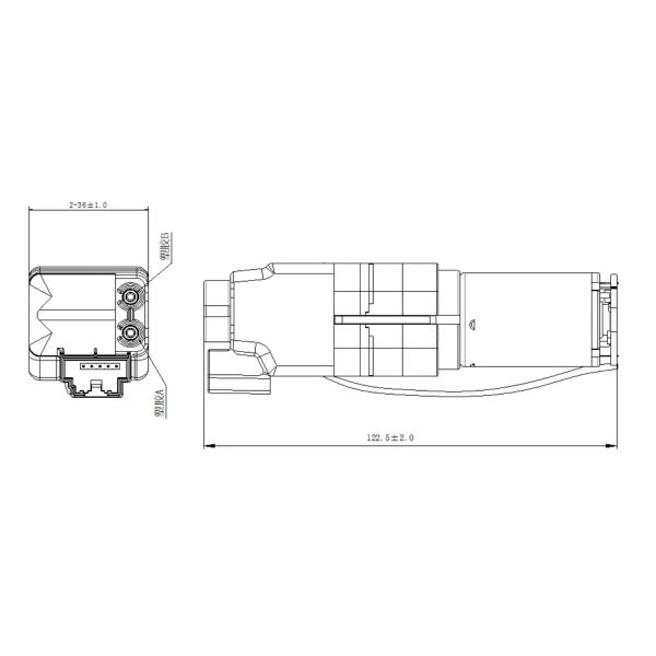 Car Seat Vacuum Micro Air Pump 12V More Than 3.5LPM ISO9001 Approved