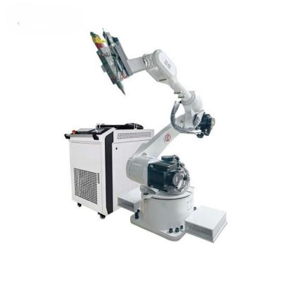 Precision 3 In 1 Laser Welding Machine With 1400mm Robot Arm Length And Water Cooling System