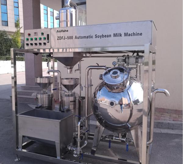 500kg soymilk machine Complete milk processing unit Complete soy milk production plant