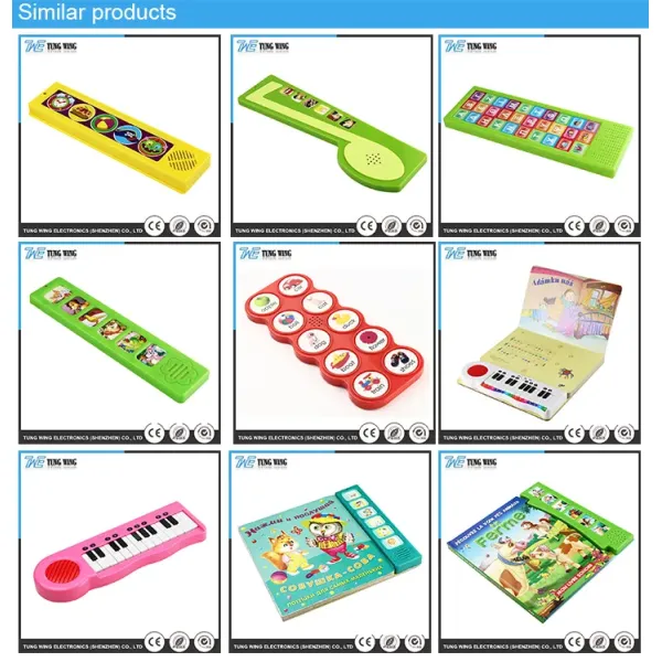 ABS Material Electric Portable Square Sound Module Plush Toy with Remote Control and Sound Recording