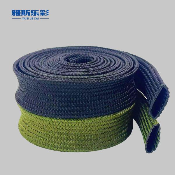 Polyester Military Green Wire Cable Sleeves Nylon Cable Sleeve