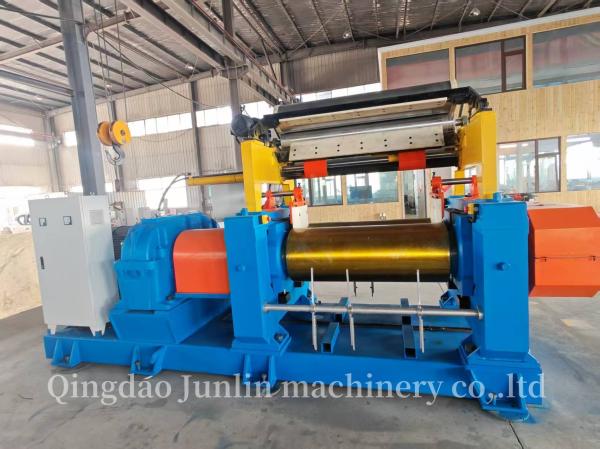 Molino de mezcla de caucho de tipo abierto máquina de dos rodillos molino para el compuesto de caucho Xk-450