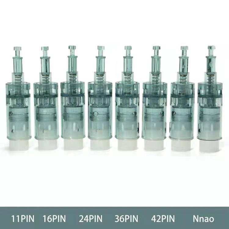 Derma Rolling System with 1 3 5 7 9 12 24 36 42 Pins Nano Needle Cartridge Skin Care