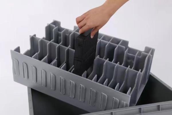 Customized Plastic Dividers Box Fluted PP Sheet Box Multi Purpose
