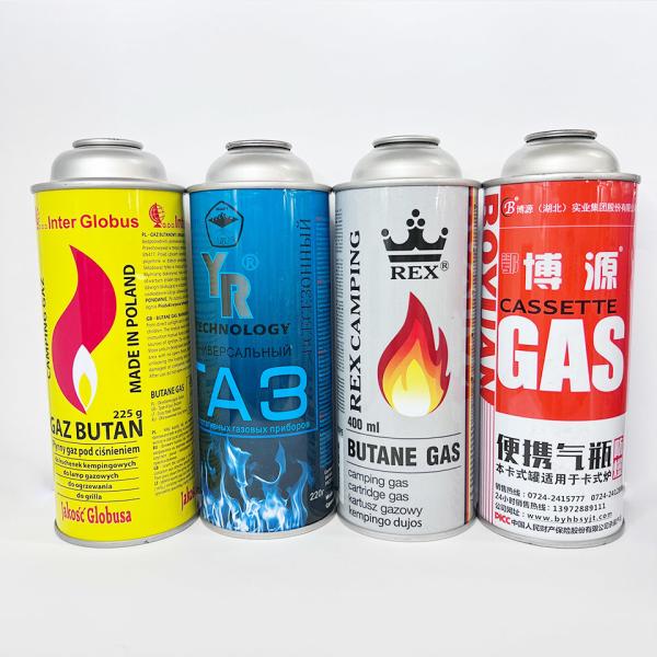 CMYK imprimant la pression éclatée par MPA de la boîte métallique 1,4 de gaz de butane en métal
