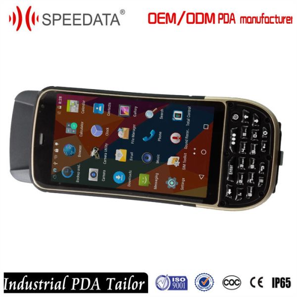 Мобильный Хандхэльд читатель УХФ РФИД, ряд телефона 1М читателя Рфид компьютера