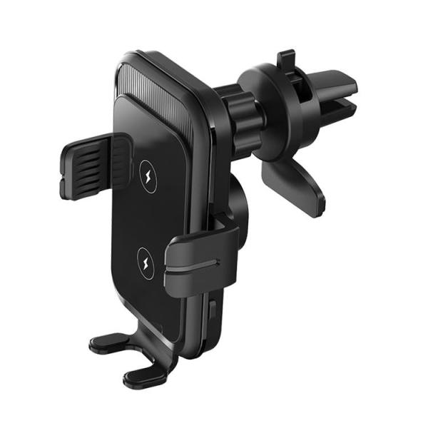 Universal 360 Degree Rotation Automatic Clamp Air Vent Car Mount Cradle Cell Phone Holder for Samsung Z Flip