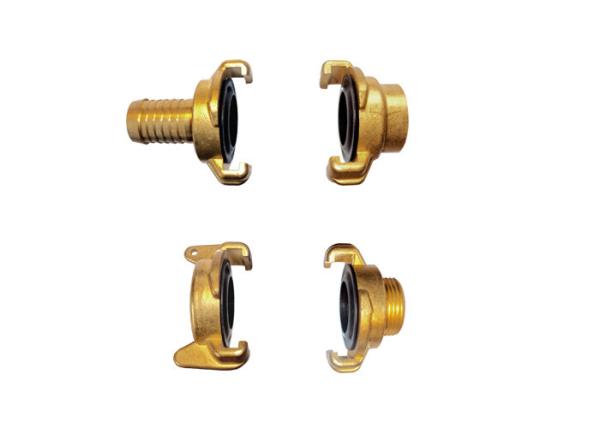 Brass Italy Type Claw-lock Quick Hose Coupling for Washing / Garden Watering