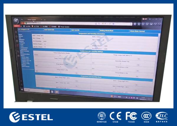 Système d'alimentation redresseur DC Telecom 18kW avec contrôle à distance