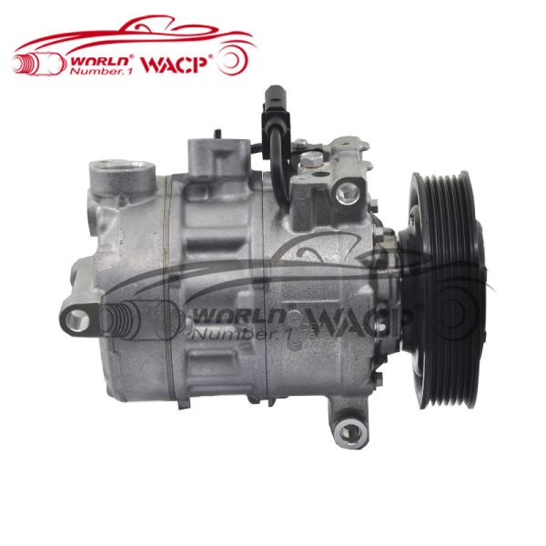 12V Auto AC Compressor 6SES14C 6PK For Audi A4 A5 OEM 8T0260805G 8T0260805Q WXAD031