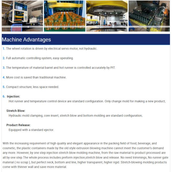 Химические пестициды Пластиковая упаковка Большие бутылки Инъекционная растяжная формовая машина