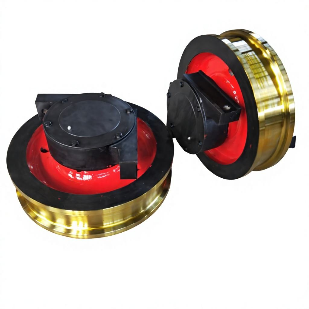 50 Ton Capacity Heavy Duty Crane Wheel for Industrial Lifting