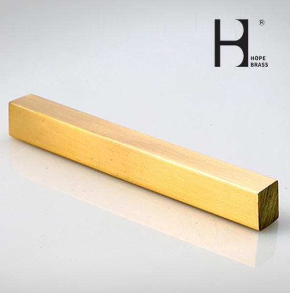 Golden 6m Length C3800 Brass Rods Corrosion Resistant For Decoration