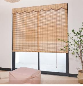 o rolo de bambu 2m impermeável da veneziana de 1.5m cega acima Sun Roman Bamboo