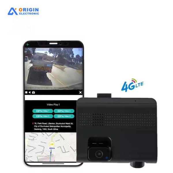Global GPS Fleet Management Tracking System Dual Lens Dash Cam Vehicle Positioning System